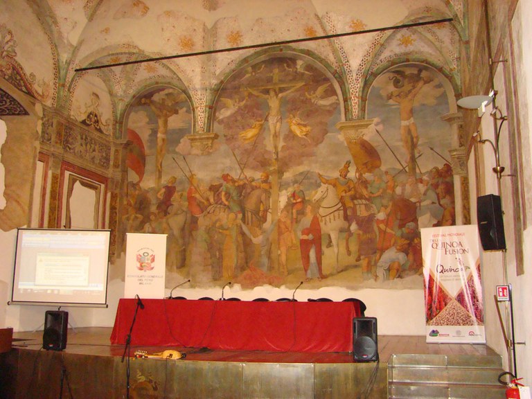 Salone degli affreschi Soc Umanitaria Milano